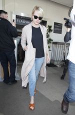 EMMA STONE at LAX Airport in Los Angeles 06/07/2016