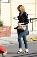 EMMA STONE Out and About in Beverly Hills 06/18/2016