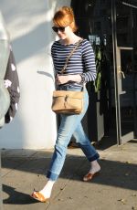 EMMA STONE Out and About in Los Angeles 06/08/2016