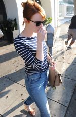 EMMA STONE Out and About in Los Angeles 06/08/2016