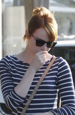 EMMA STONE Out and About in Los Angeles 06/08/2016