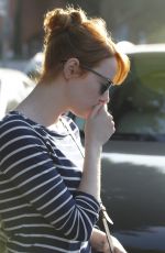 EMMA STONE Out and About in Los Angeles 06/08/2016