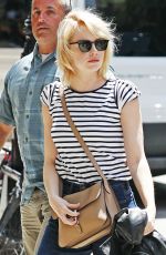 EMMA STONE Out and About in New York 06/02/2016