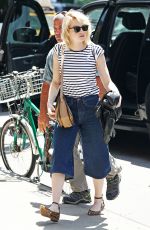 EMMA STONE Out and About in New York 06/02/2016