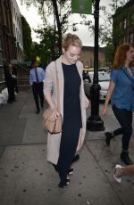 EMMA STONE Out and About in New York 06/03/2016