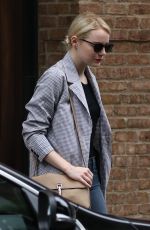 EMMA STONE Out in New York 06/04/2016