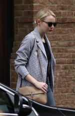 EMMA STONE Out in New York 06/04/2016