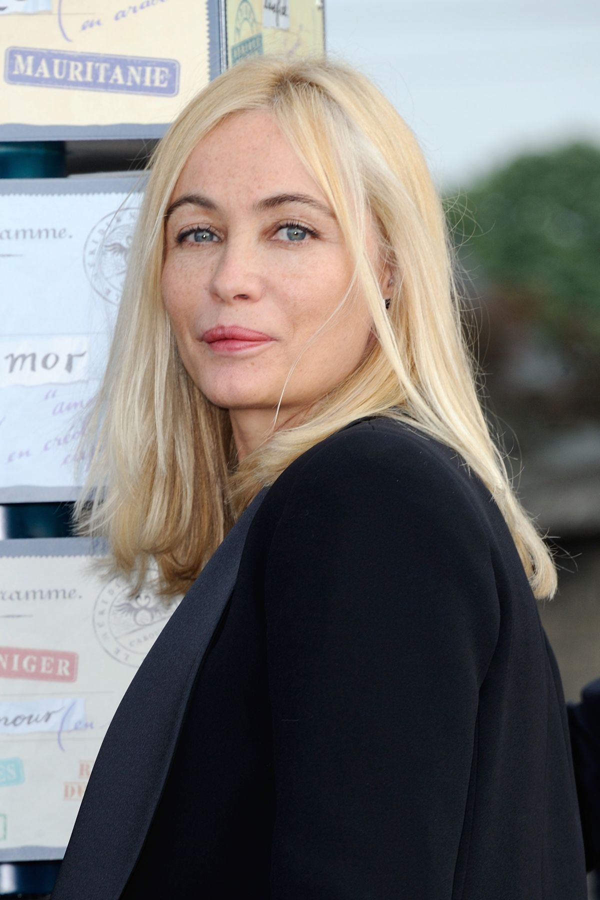 EMMANUELLE BEART at 30th Cabourg Film Festival Opening in Cabourg, France 06/08/2016