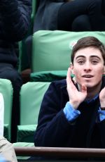 EMMANUELLE BEART at French Open at Roland-Garros Arena in Paris 06/03/2016