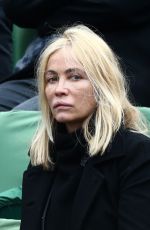 EMMANUELLE BEART at French Open at Roland-Garros Arena in Paris 06/03/2016