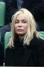 EMMANUELLE BEART at French Open at Roland-Garros Arena in Paris 06/03/2016