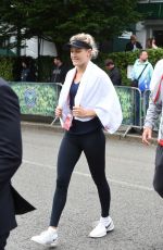 EUGENIE BOUCHARD Arrives at All England Club in London 06/29/2016