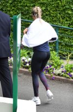 EUGENIE BOUCHARD Arrives at All England Club in London 06/29/2016