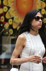 FAMKE JANSSEN Out in New York 06/27/2016