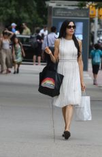 FAMKE JANSSEN Out in New York 06/27/2016