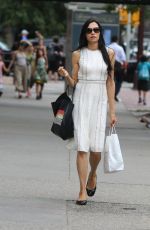 FAMKE JANSSEN Out in New York 06/27/2016