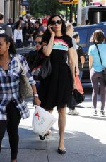 FAMKE JENSSEN Out in New York 06/10/2016