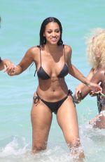 FANNY NEGUESHA in Bikini at a Beach in Miami