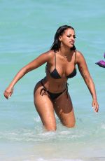 FANNY NEGUESHA in Bikini at a Beach in Miami