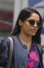 FREIDA PINTO Out and About in Los Angeles 06/14/2016