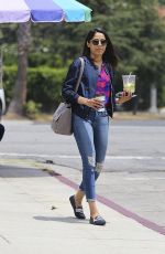FREIDA PINTO Out and About in Los Angeles 06/14/2016