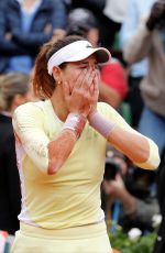 GARBINE MUGURUZA Wins Ladies Final Match at 2016 Roland Garros in Paris 06/04/2016