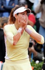 GARBINE MUGURUZA Wins Ladies Final Match at 2016 Roland Garros in Paris 06/04/2016