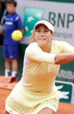 GARBINE MUGURUZA Wins Ladies Final Match at 2016 Roland Garros in Paris 06/04/2016
