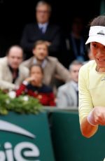 GARBINE MUGURUZA Wins Ladies Final Match at 2016 Roland Garros in Paris 06/04/2016