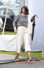 GEMMA ARTERTON Arrives at Wimbledon Tennis Championships in London 06/29/2016