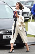 GEMMA ARTERTON Arrives at Wimbledon Tennis Championships in London 06/29/2016