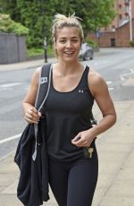 GEMMA ATKINSON Leaves Ultimate Performance Gym in Manchester 06/01/2016