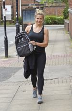 GEMMA ATKINSON Leaves Ultimate Performance Gym in Manchester 06/01/2016