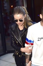GIGI HADID and Zayn Malik Out in New York 06/10/2016