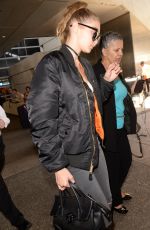 GIGI HADID at Los Angeles International Airport 06/25/2016