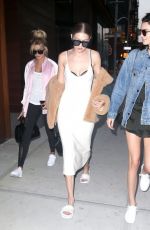 GIGI HADID, HAILEY BALDWIN and KENDALL JENNER Out in New York 06/20/2016