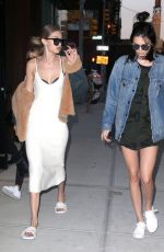 GIGI HADID, HAILEY BALDWIN and KENDALL JENNER Out in New York 06/20/2016