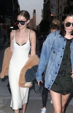GIGI HADID, HAILEY BALDWIN and KENDALL JENNER Out in New York 06/20/2016