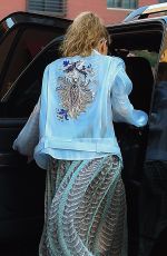 GIGI HADID Leaves Her Apartment in New York 06/18/2016