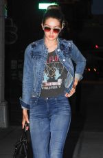 GIGI HADID Night Out in New York 06/16/2016