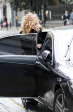 GIGI HADID Out and About in London 06/13/2016