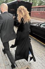 GIGI HADID Out and About in London 06/13/2016