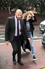 GIGI HADID Out and About in London 06/13/2016