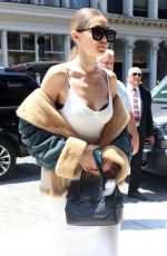 GIGI HADID Out and About in New York 06/20/2016