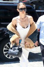 GIGI HADID Out and About in New York 06/20/2016