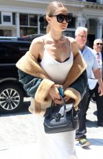 GIGI HADID Out and About in New York 06/20/2016