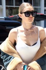 GIGI HADID Out and About in New York 06/20/2016