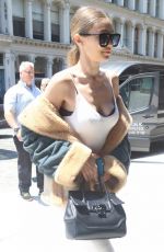 GIGI HADID Out and About in New York 06/20/2016