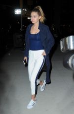 GIGI HADID Out for Dinner at Nobu in New York 06/09/2016