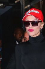 GWEN STEFANI Leaves Standard Hotel in New York 06/02/2016